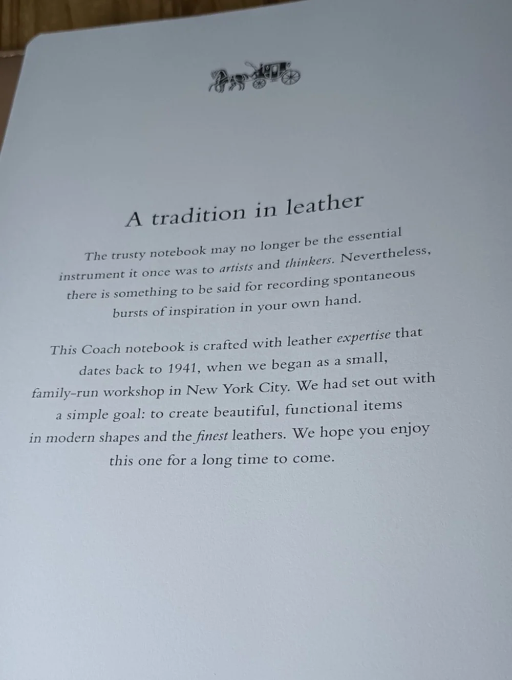 Coach White Signature Pebble Leather Agenda Cover
